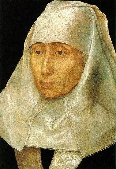 Hans Memling Portrait of an Old Woman oil painting picture